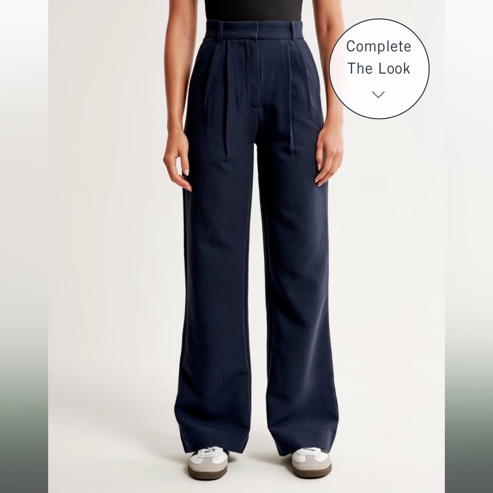 Abercrombie Tailored Sloan pant in Navy, regular length, size 30